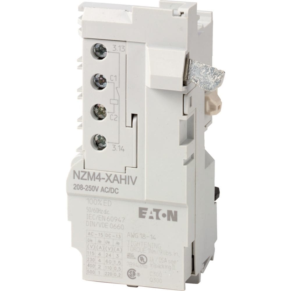 EATON MANIFACTURING - EAO266475 NZM4-XAHIV208-250AC/DC SG.LANCIO AUX ANT