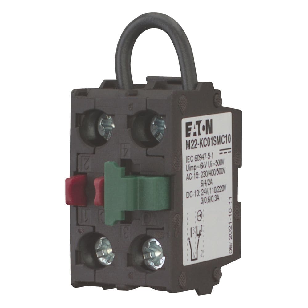 EATON EAO121473 M22-KC01SMC10 CONT MON SIC FONDO X M22-P