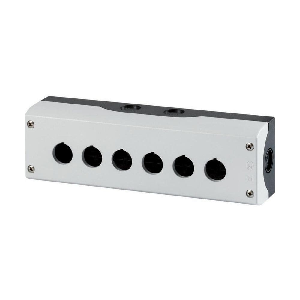 EATON EAO216540 M22-I6 CUSTODIA 6 FORI, NERO /GRIGIO