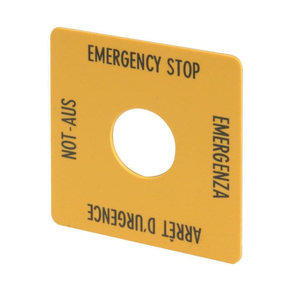 EATON EAO216484 M22-XYK1 ETICH. ARR.EM. 50X50, D-GB-F-IT