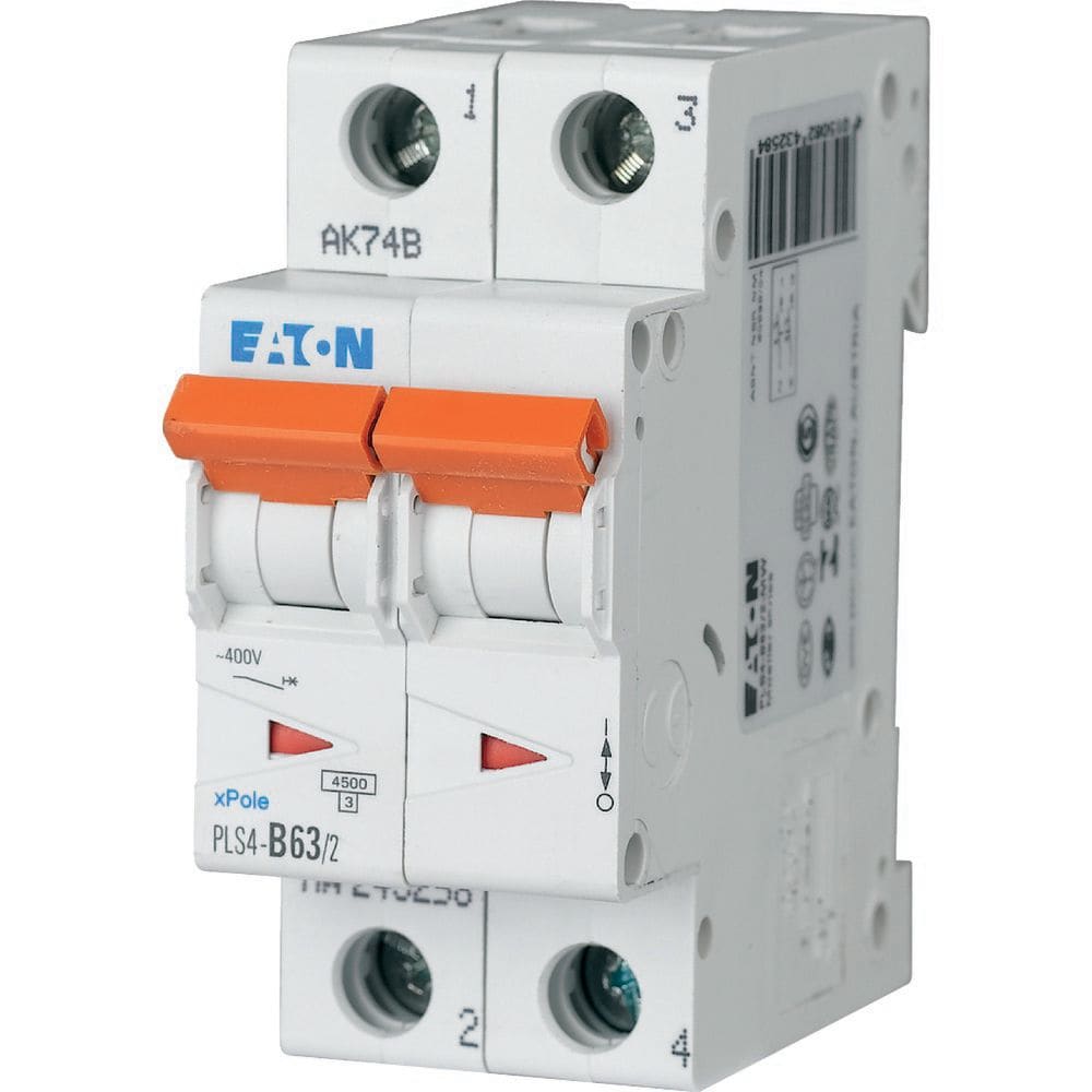 EATON EAO243284 PLS4-C63/2 INT. MT 4,5KA 2P C 63A