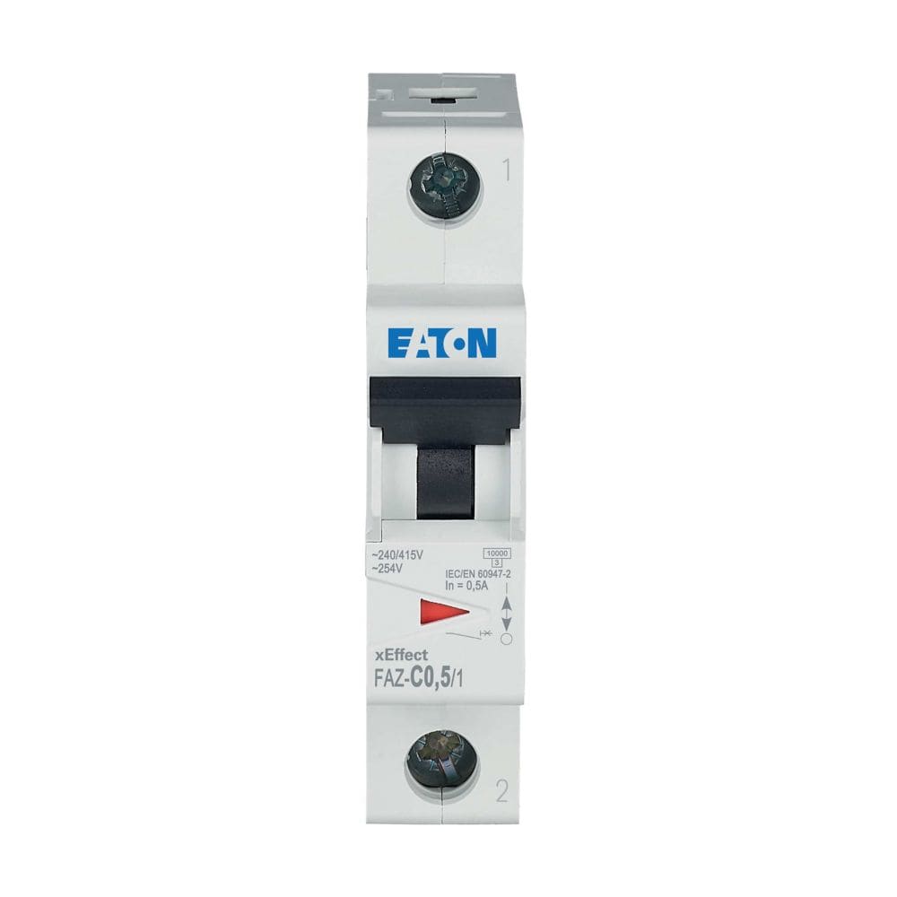 EATON EAO278544 FAZ-C0,5/1 INT. MT 10KA 1P C 0,5A