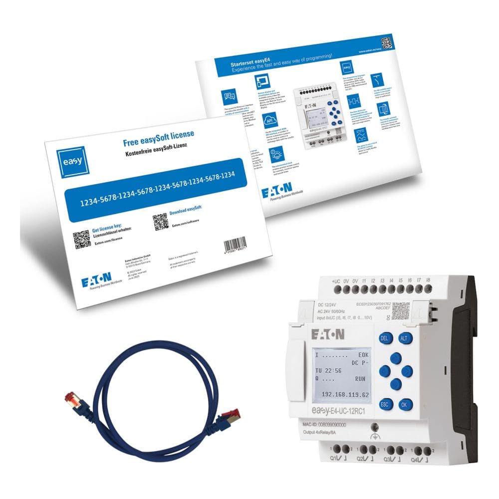 EATON EAO197227 EASY-BOX-E4-UC1_S-KIT EASYE4 24VAC/DC 12