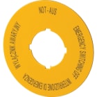 EATON - EAO167639 M22-XBK5 ETICH.ARR.EM. D60 4 LINGUE