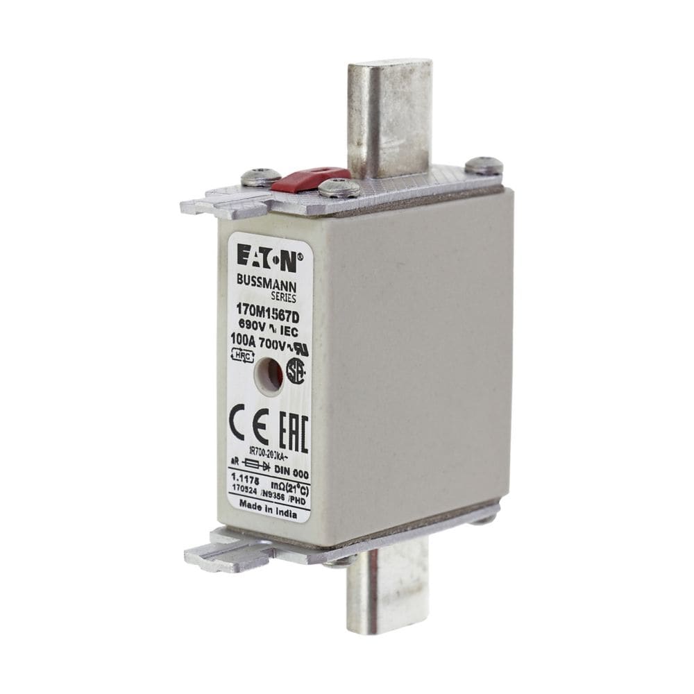 EATON EAO170M1567D 170M1567D FUSE 100A 690V AR DIN 000 HSDN