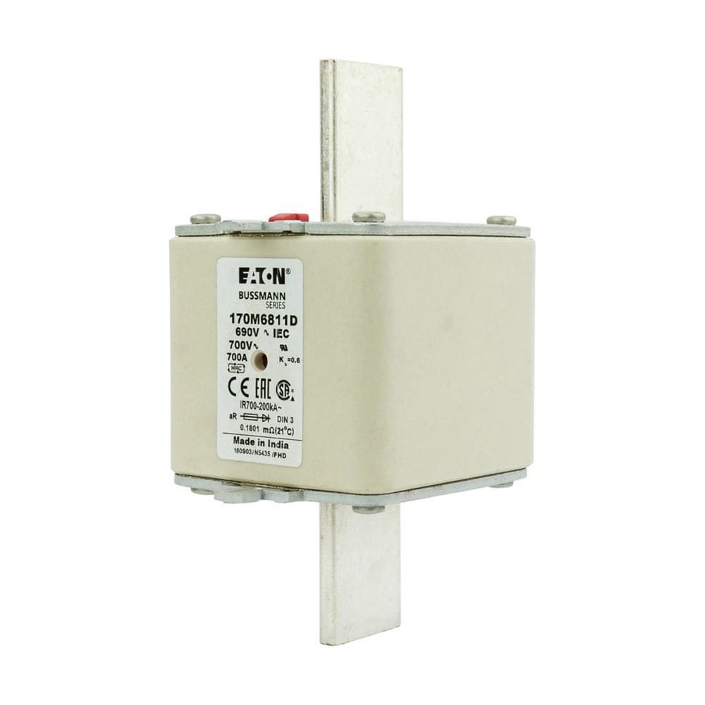 EATON EAO170M6811D 170M6811D FUSE 700A 690V AR DIN 3 HSDNH