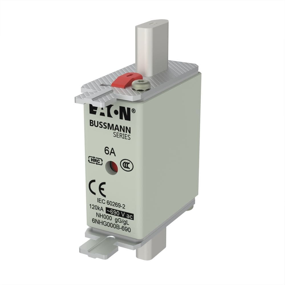 EATON EAO6NHG000B-690 6NHG000B-690 NH000, GG-GL, 6A, 690VAC, P