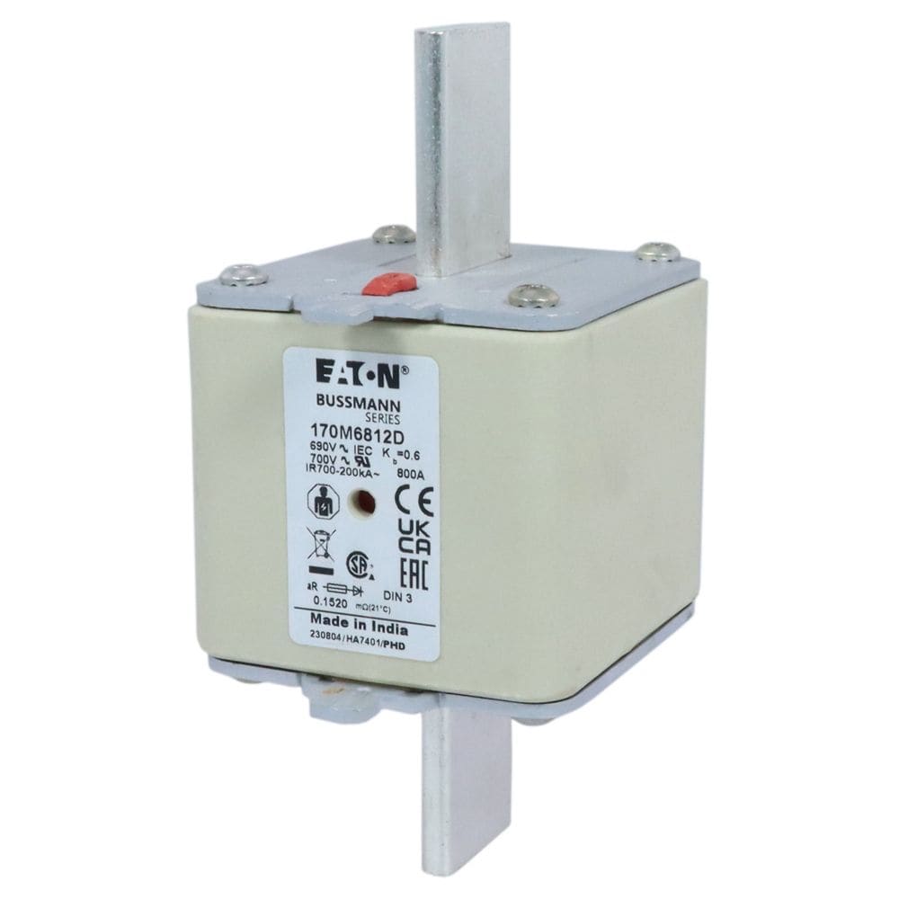 EATON EAO170M6812D 170M6812D FUSE 800A 690V AR DIN 3 HSDNH