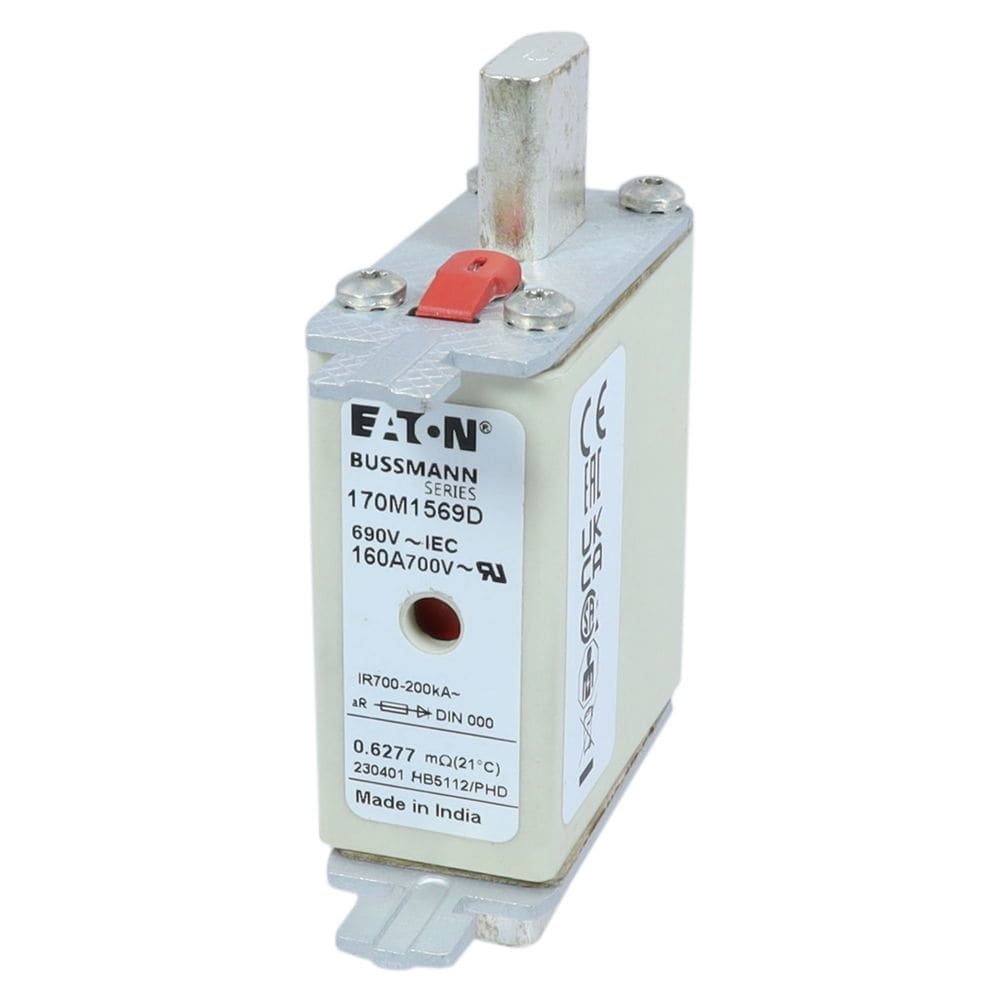 EATON EAO170M1569D 170M1569D FUSE 160A 690V AR DIN 000 HSDN