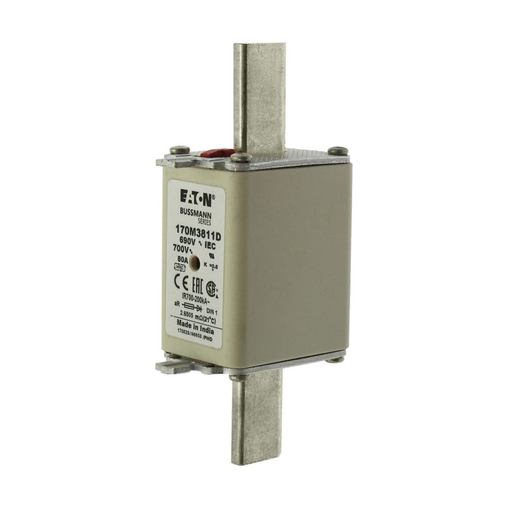 EATON EAO170M3811D 170M3811D FUSE 80A 690V AR DIN 1 HSDNH
