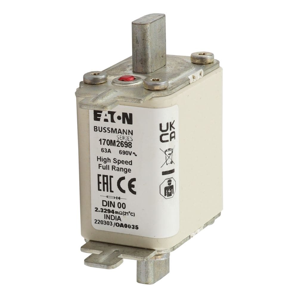 EATON EAO170M2698 170M2698 FUSE 63A 690V DIN 00 GR