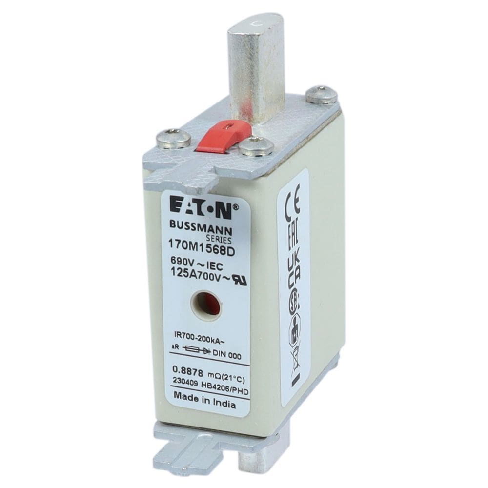 EATON EAO170M1568D 170M1568D FUSE 125A 690V AR DIN 000 HSDN