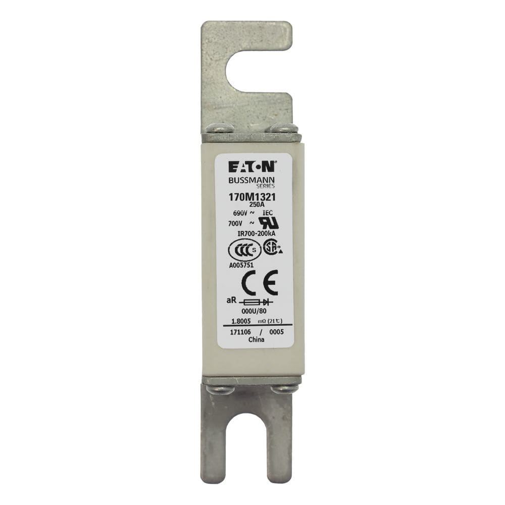 EATON EAO170M1321 170M1321 FUSE 250A 690V 000U/80 AR UC