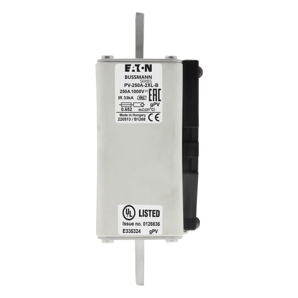EATON EAOPV-250A-2XL-B PV-250A-2XL-B FUSE 250A 1000V 2XL PV BOL