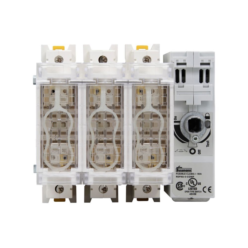 EATON MANIFACTURING - EAORDF60J-2-COMP RDF60J-2-COMP SWITCH 60A J 2P UL98 COMP