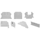 ROCKWELL AUTOMATION - RCK1492-EBL10 IEC END BARRIER, 3 X 42.5 X 73.5MM
