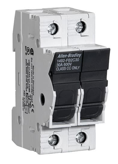 ROCKWELL AUTOMATION - RCK1492-FB2C30 PORTAFUSIBILE 2P CLASS CC 30A