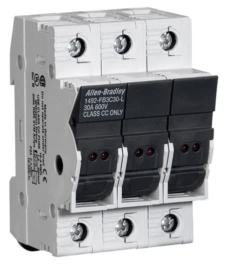 ROCKWELL AUTOMATION - RCK1492-FB3M30 PORTAFUSIBILE 3P 10X38 30A
