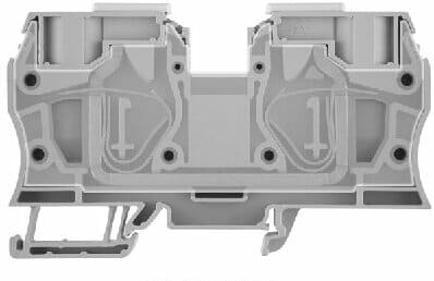 ROCKWELL AUTOMATION - RCK1492-L35 MORSETTO A MOLLA PASSANTE 35MM GRIGIO