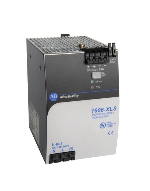 ROCKWELL AUTOMATION - RCK1606-XLS480E POWER SUPPLY 480W 24V 20A