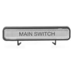 ROCKWELL AUTOMATION - RCK194L-G3667 ADD. LEGEND PLATE FOR SIZE 4 OR 6 BEZELS