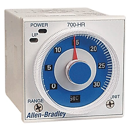 ROCKWELL AUTOMATION RCK700-HR52TU24 TUBE BASE DIAL TIMING RELAY