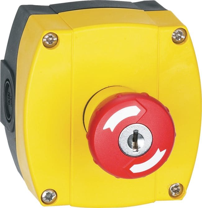 ROCKWELL AUTOMATION - RCK800F-1YP2 CUSTODIA PLASTICA GIALLA 1 FORO PULSAN