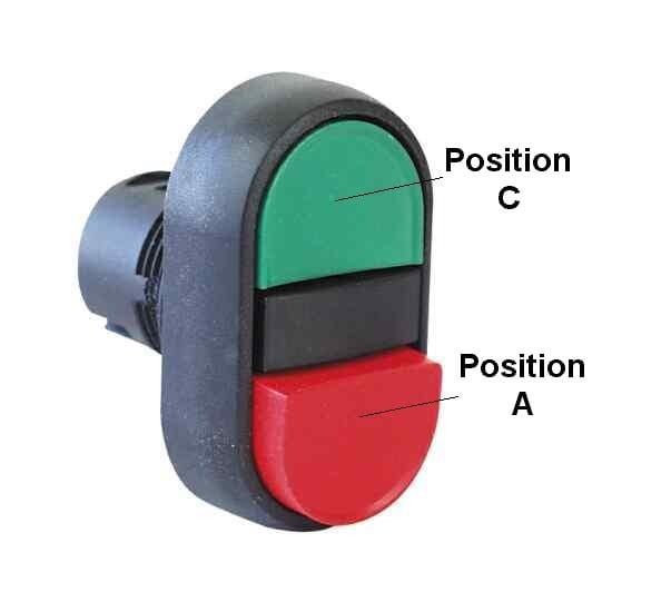 ROCKWELL AUTOMATION - RCK800FM-U2EFFE PULSANTE CORPO IN METALLO 2 FUNZIONI POS
