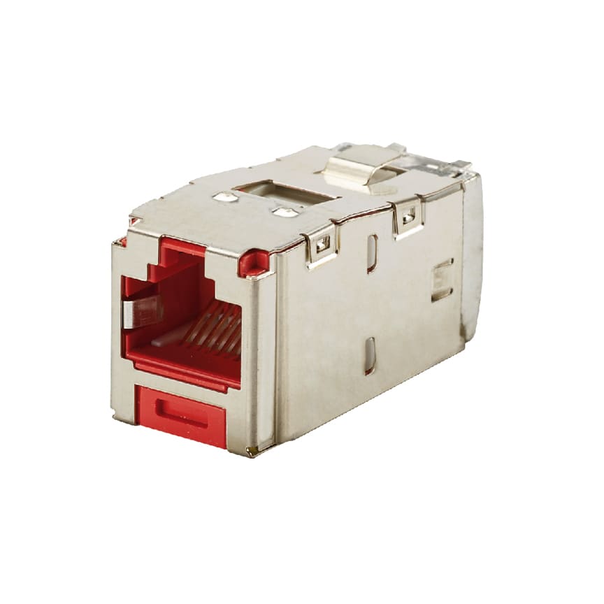 PANDUIT - PANCJS688TGRDY MODULE,CAT6,SHIELDED,8P8W,RD,EA
