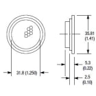ROCKWELL AUTOMATION - RCK92-47 REFLECTORS FOR PHOTO SENSOR