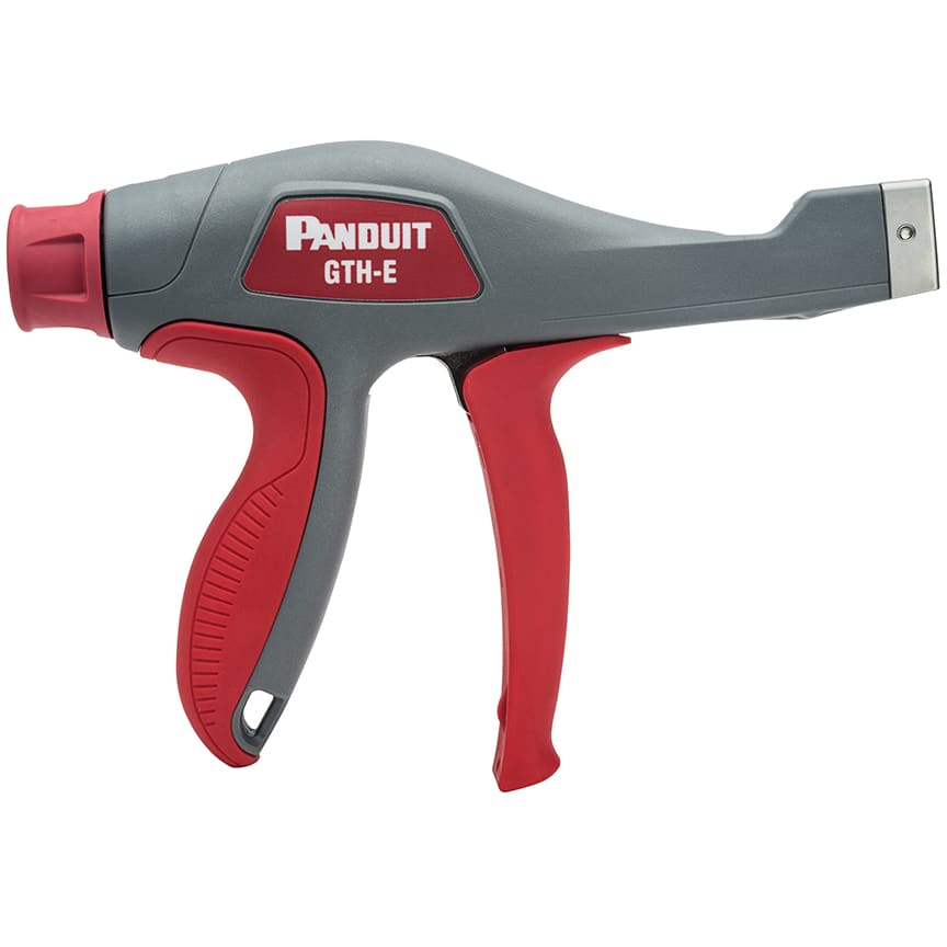 PANDUIT - PANGTH-E ERG CABLE TIE TOOL,S,HS,LH,H,GY/RD,EA