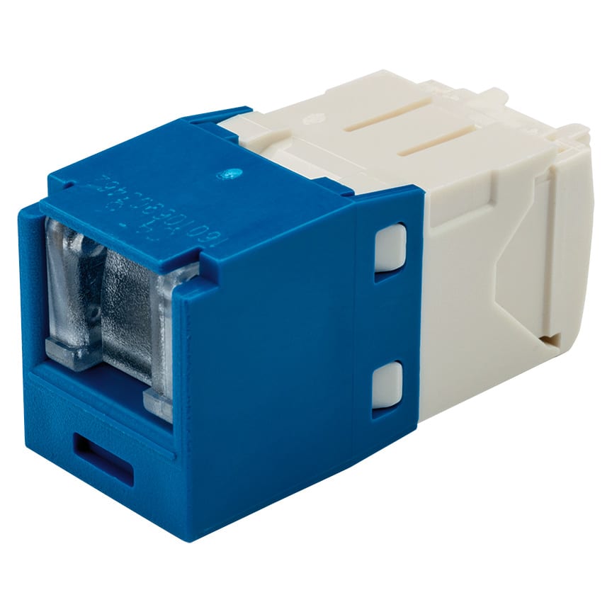 PANDUIT - PANCJH688TGBU SPRING SHUTTERED JACK,CAT6,BU,EA