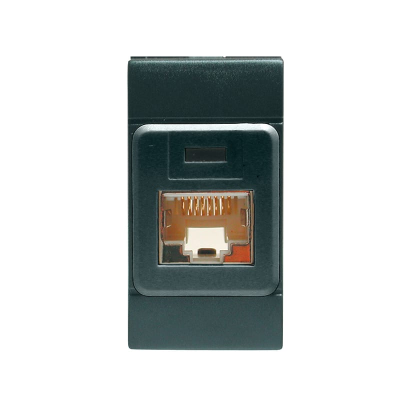 SCAME PARRE S.P.A. - SCA101.6481.60 PRESA EDP RJ45CAT.6 8/8UTP(N/SCHER.) ANT