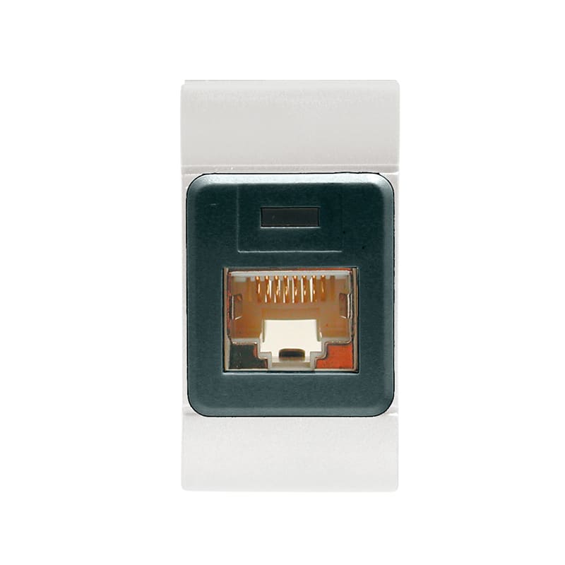 SCAME PARRE SPA SCA101.6481.60G PRESA EDP RJ45CAT.6 8/8UTP(N/SCHER.) GR