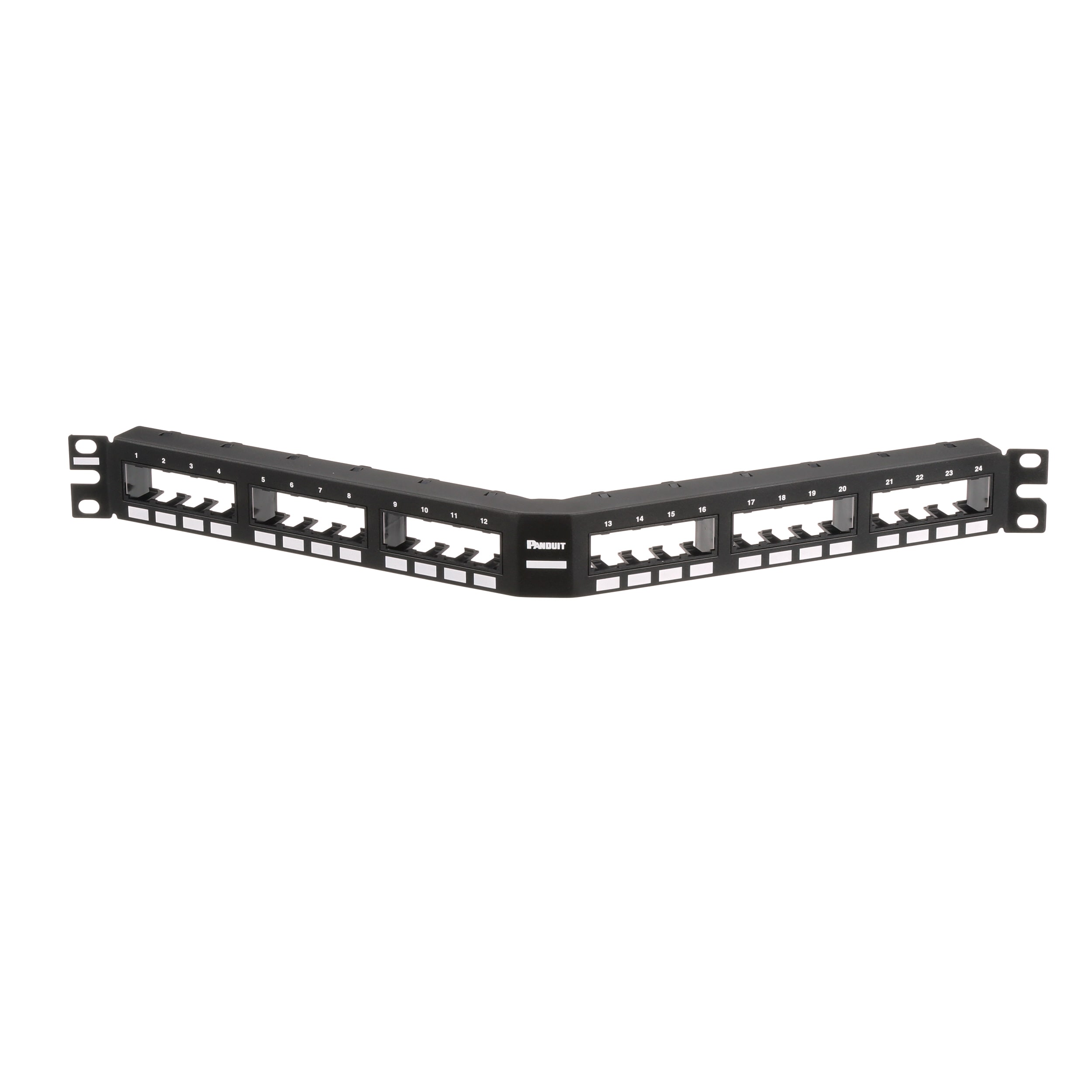 PANDUIT - PANCPPA24FMWBLY PANNELLO PERMUTAZ.ANGOL. 24PORTE FLUSHMO