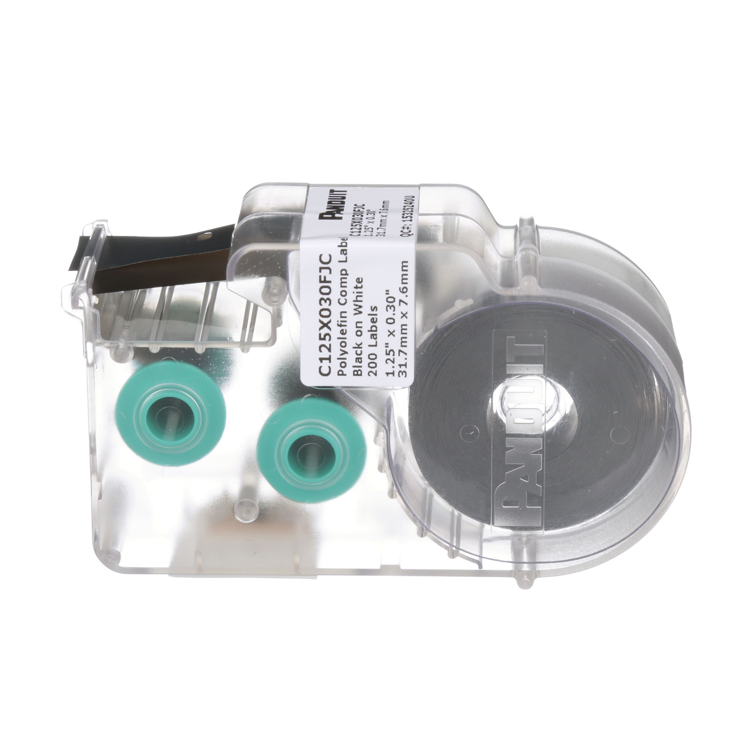 PANDUIT PANC125X030FJC ETICHETTA BIANCA IN POLIOLEFINA, 200/CAS