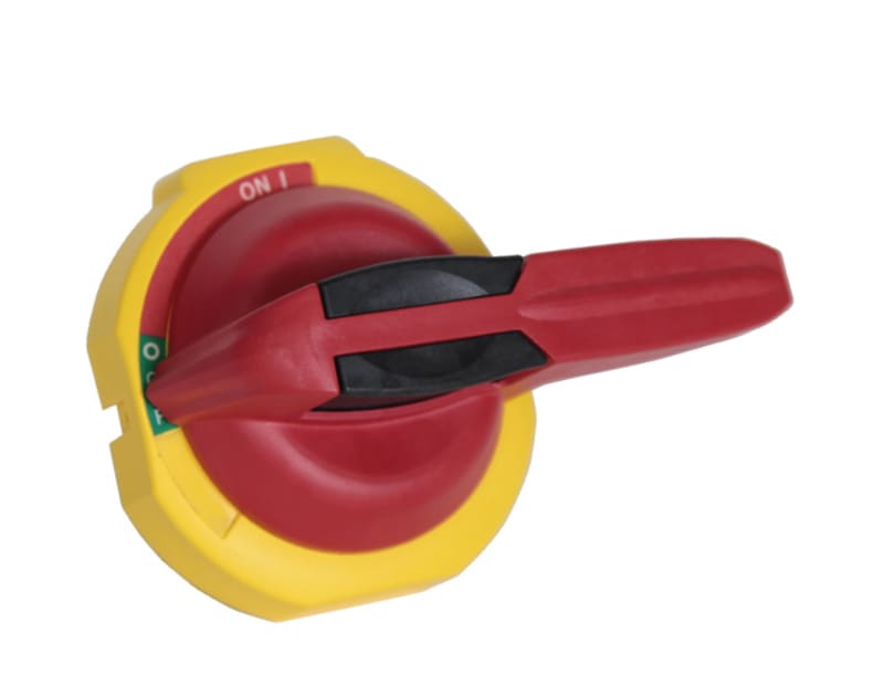 ROCKWELL AUTOMATION - RCK194R-PY ROTARY DOOR HANDLE, RED/YELLOW