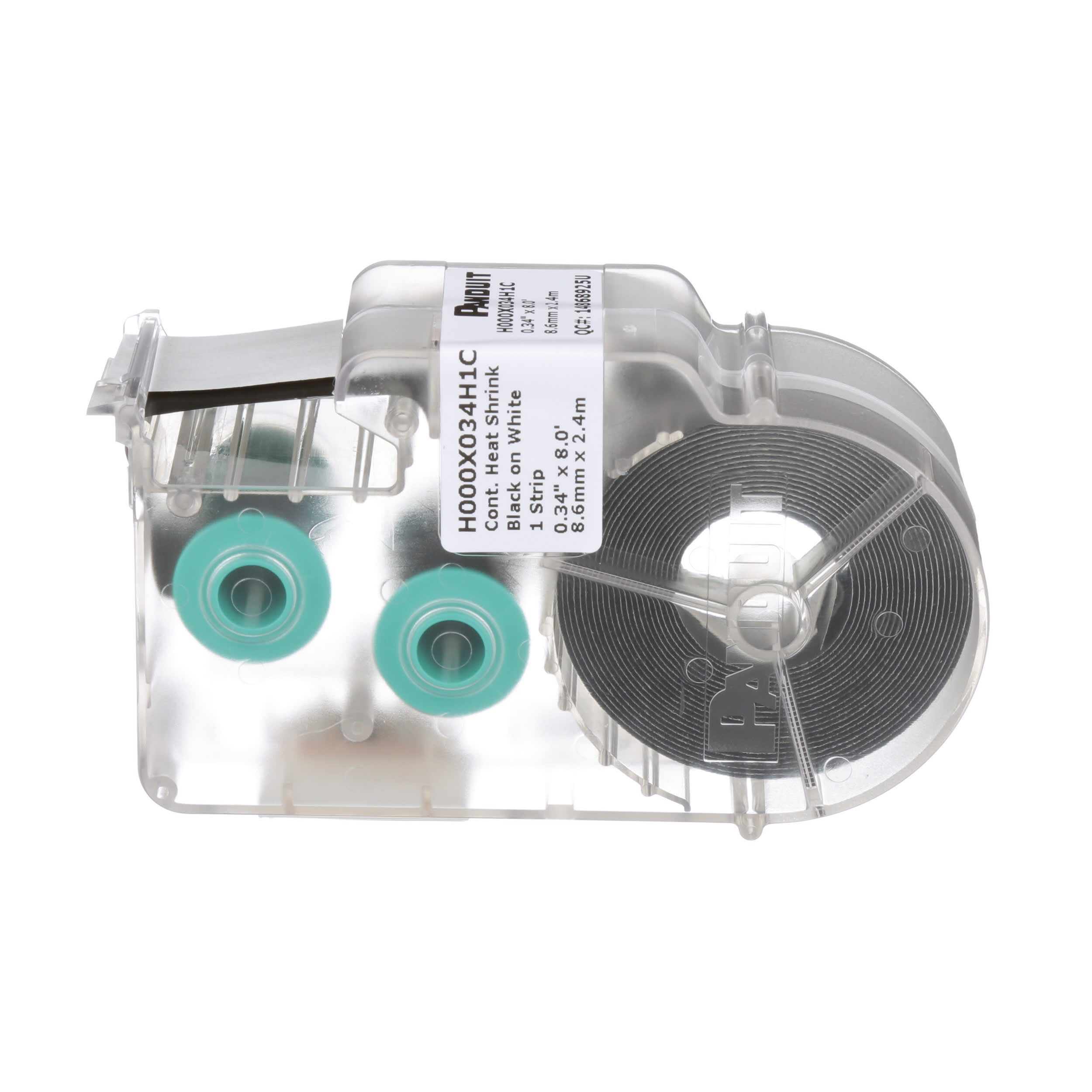 PANDUIT - PANH000X034H1C P1CASS,HS,TUBING,8FT X.34 ,WH,EA