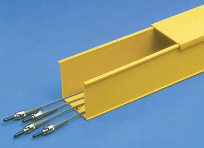 PANDUIT - PANS4X4YL6NM FD,CHANNEL,SOLIDWALL,4X4,YL,6FT