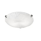 ROSSINI - RSS1052-40-CRI PLAFONIERA IN VETRO OPALE SERIGRAFATO E2