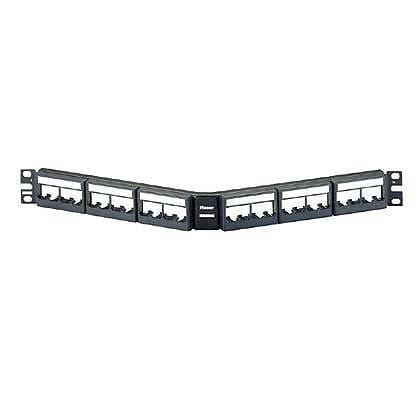 PANDUIT - PANCPPLA24WBLY PATCHPANEL,24-PORT,ANGLED,BL,EA