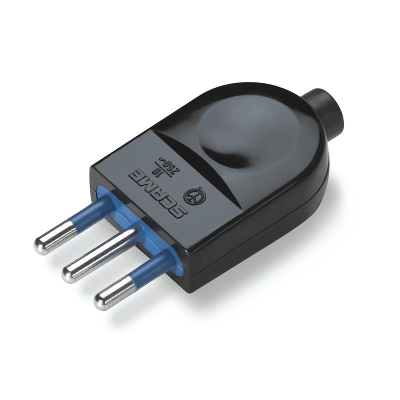 SCAME PARRE S.P.A. - SCA106.3001/N SPINA BLUELINE 2P+T 10A NERA