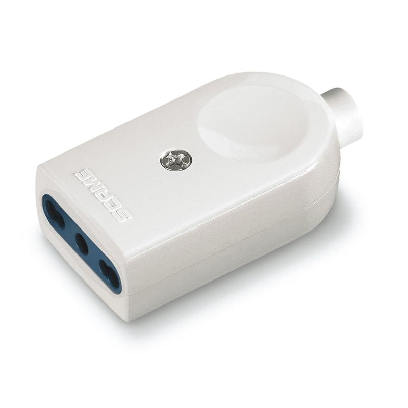 SCAME PARRE SPA SCA106.3013 PRESA BLUELINE 2P+T 10/16A BIANCA