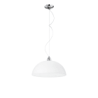 ROSSINI - RSS10801-40 SOSPENSIONE CROMO/PARALUME VETRO BIANCO