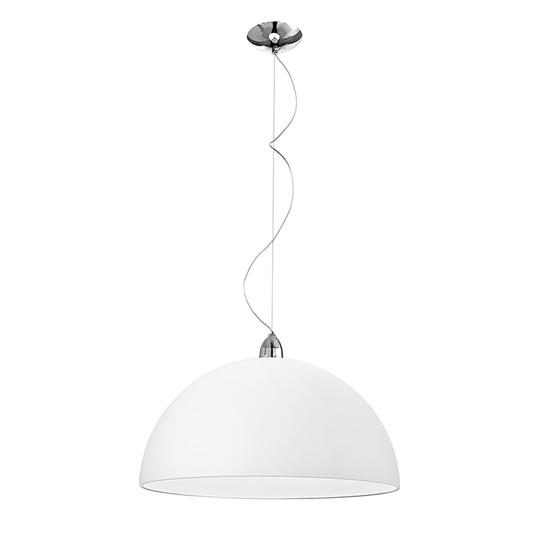 ROSSINI RSS10801-50 SOSPENSIONE CROMO/PARALUME VETRO BIANCO