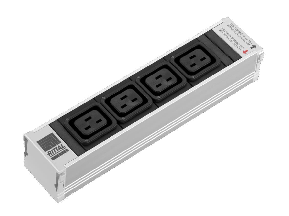 RITTAL SPA - RIT7859130 PSM MODUL IEC60320 C19 4X