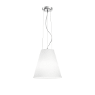 ROSSINI - RSS10850-30 SOSPENSIONE CROMO/VETRO BIANCO SATINATO