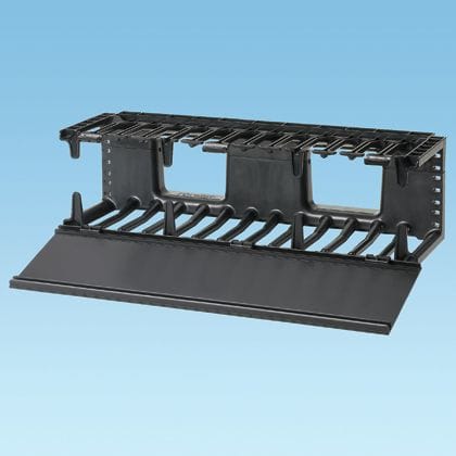 PANDUIT - PANNMF3 NM,HORIZ CBL MGMT,HICAP,3RU,FRONT,BLK,EA