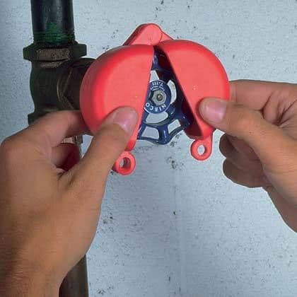 PANDUIT - PANPSL-V2A GATE VALVE LOCKOUT,1IN-2.50IN,RD,EA