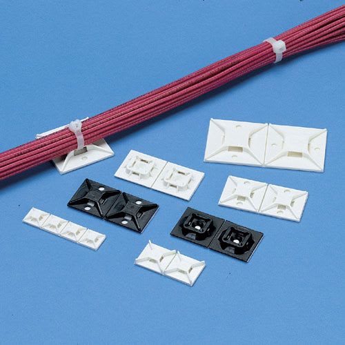 PANDUIT - PANABMM-AT-C CABLETIEMNT,HITMP,.75X.75IN,WH,PK100